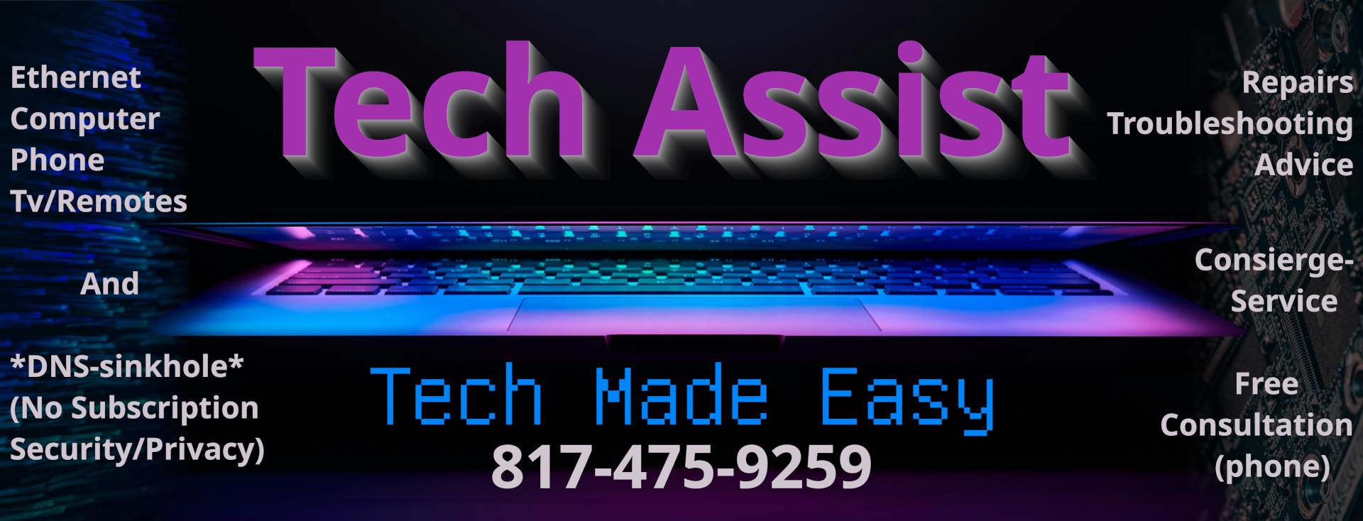 Tech Assist Official Banner